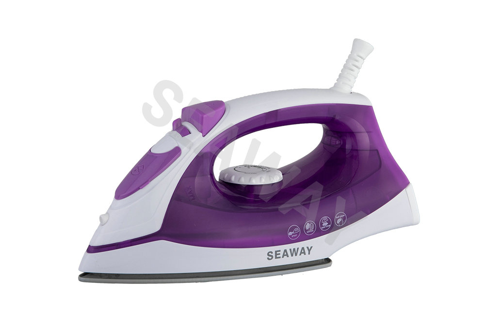 SW-107 110/240V স্টেইনলেস স্টিলের একক প্লেট বাষ্প লোহা