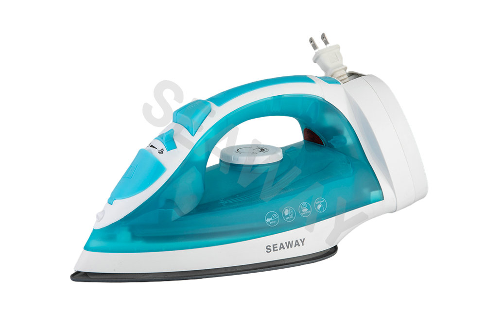 SW-201A ডবল একক প্লেট শক্তিশালী বাষ্প কর্ড রিওয়াইন্ড স্টিম আয়রন