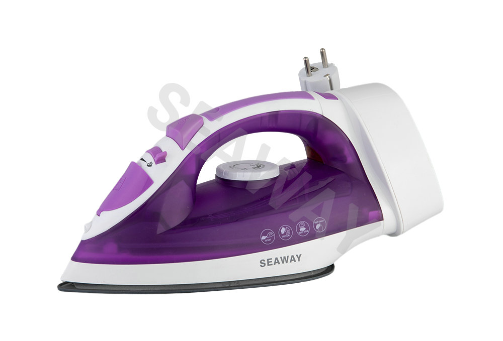 SW-201C সিরামিক লেপ উল্লম্ব বাষ্প কর্ড রিওয়াইন্ড স্টিম আয়রন