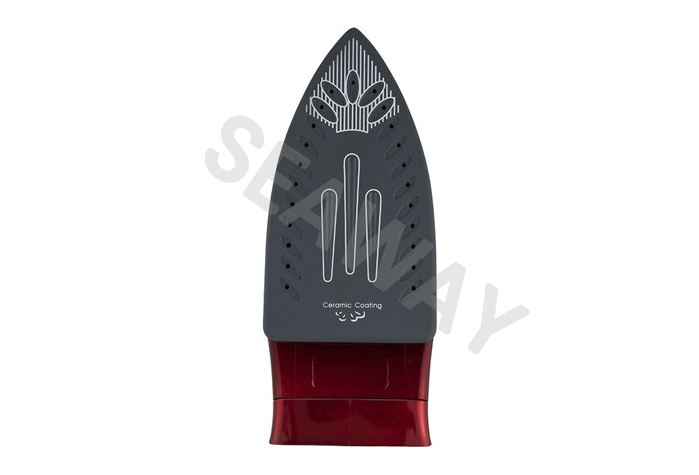 SW-2688 হোটেল অটো ইলেকট্রিক ব্ল্যাক স্টিম আয়রন সিরামিক সোলপ্লেট সহ