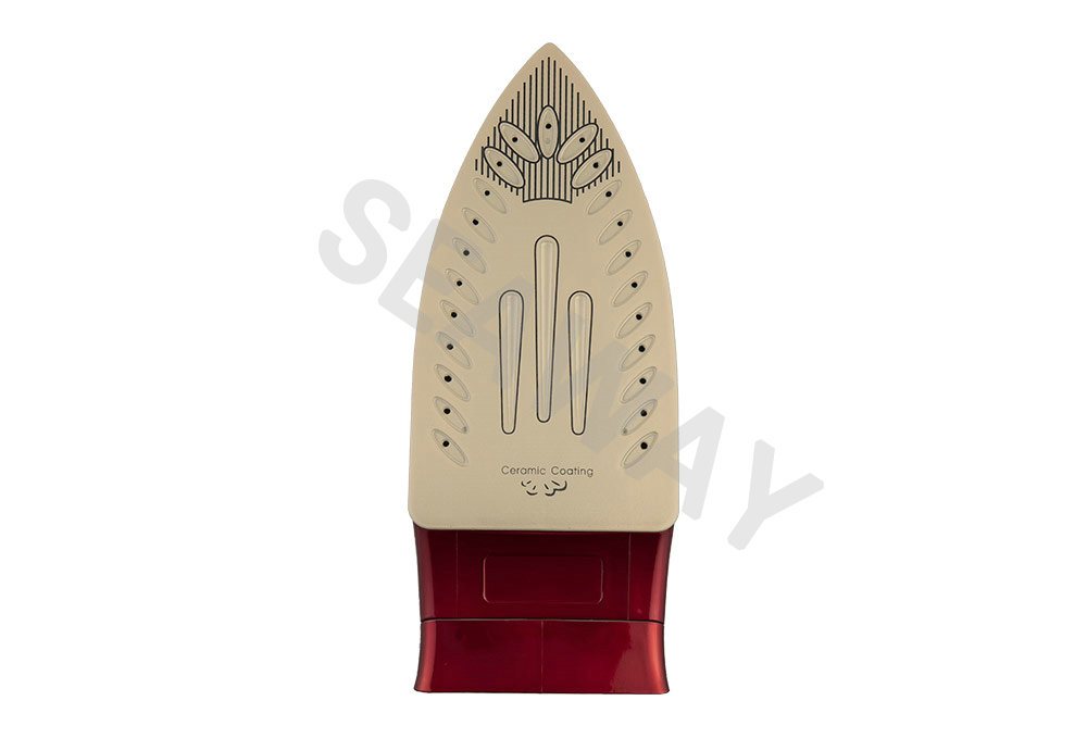 SW-2688 হোটেল অটো ইলেকট্রিক ব্ল্যাক স্টিম আয়রন সিরামিক সোলপ্লেট সহ