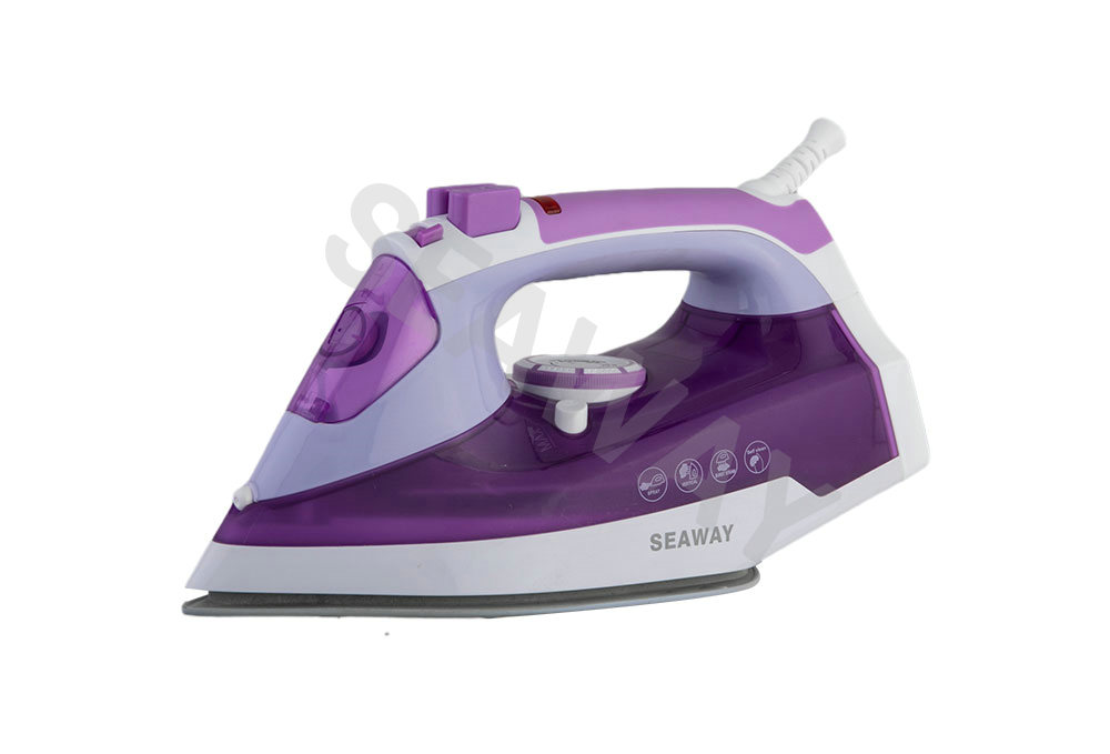 SW-301 2600W নরম গ্রিপ হ্যান্ডেল নন-স্টিক বাষ্প লোহা