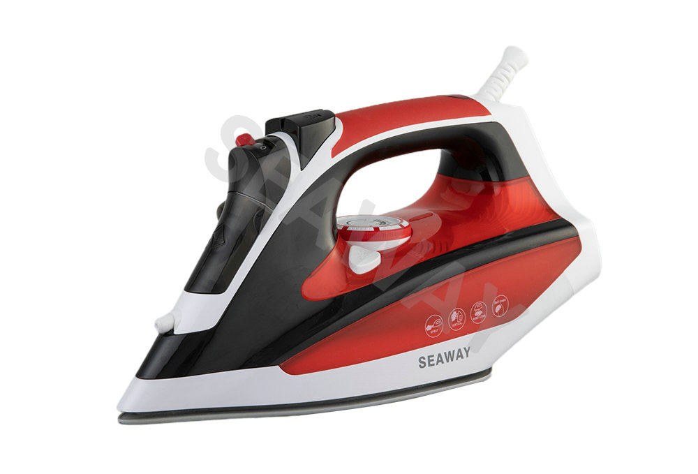 SW-402 স্টেইনলেস স্টীল নরম গ্রিপ হ্যান্ডেল বাষ্প লোহা