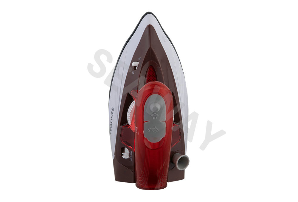 SW-602 900W-1100W ডুয়াল ভোল্টেজ চয়েস কার্ভড হ্যান্ডেল ট্রাভেল আয়রন