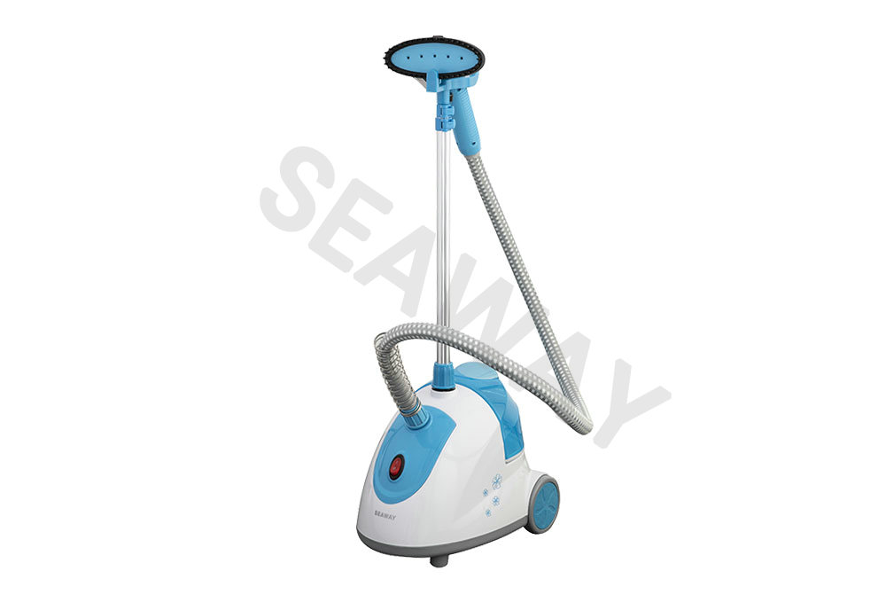 কম্প্যাক্ট স্টোরেজ স্ট্যান্ড গার্মেন্টস স্টিমারের জন্য SWS-807 1500W টেলিস্কোপিক ডিজাইন
