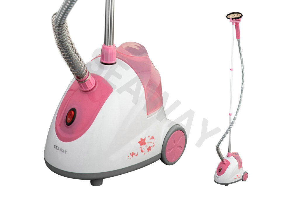 কম্প্যাক্ট স্টোরেজ স্ট্যান্ড গার্মেন্টস স্টিমারের জন্য SWS-807 1500W টেলিস্কোপিক ডিজাইন