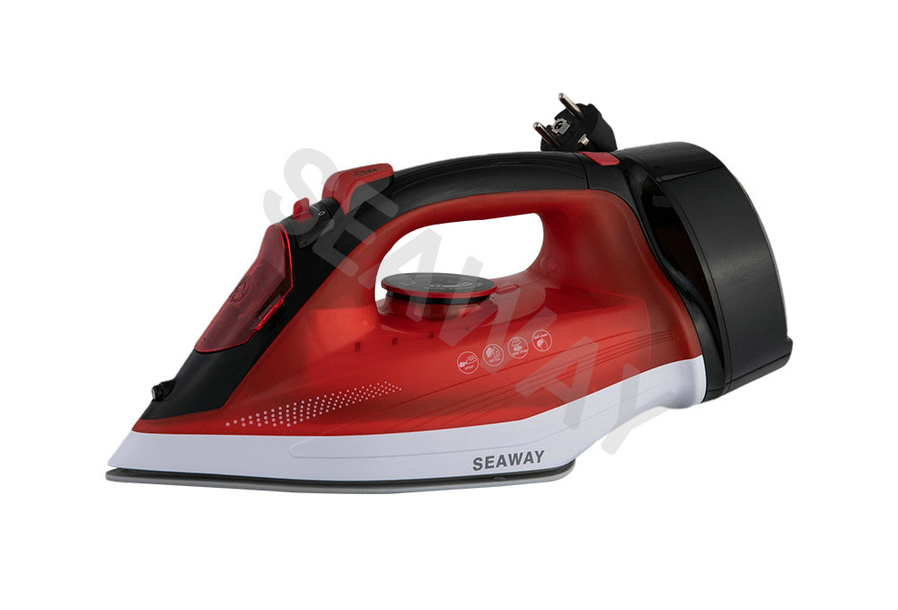 রুবেল হ্যান্ডেল সহ এসডাব্লু -605 সি সম্পূর্ণ ফাংশন বৈদ্যুতিক বাষ্প আয়রন